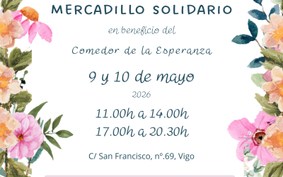 Mercadillo solidario primavera 2026